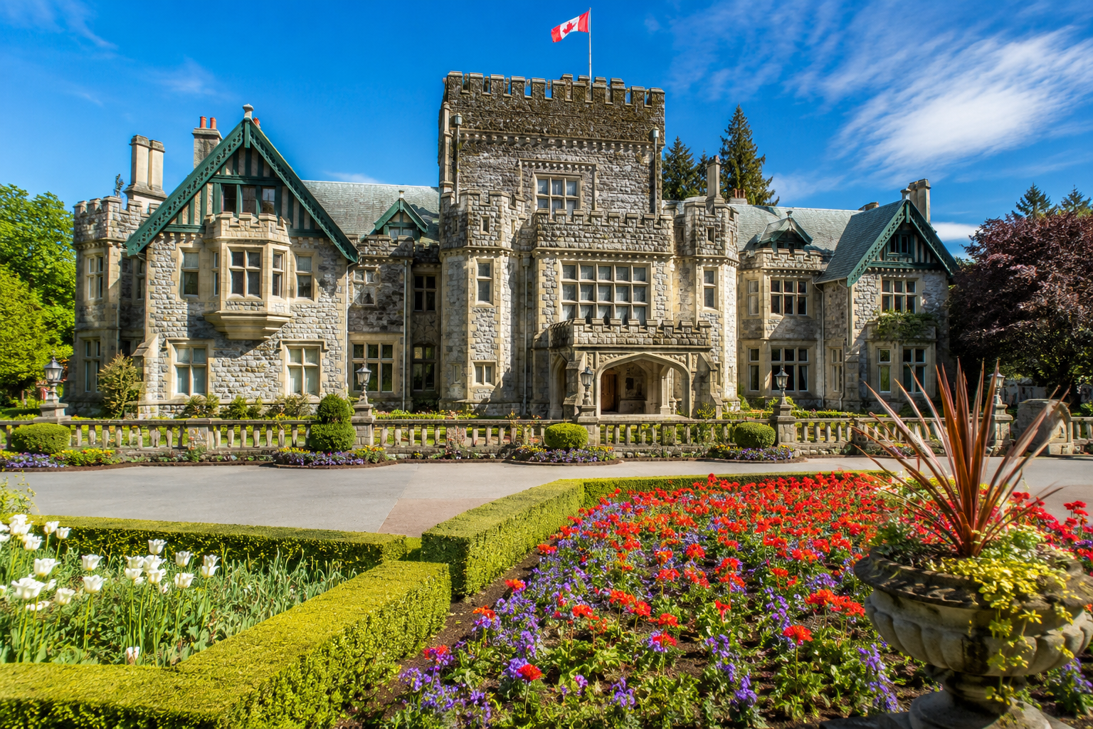 3 hour tour Victoria City Highlights: Hatley Castle, Chinatown, Fisherman's Wharf (1-5pax) | From Cruise Terminal